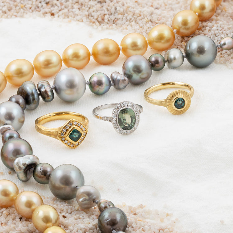 June Birthstones: Pearl & Alexandrite
