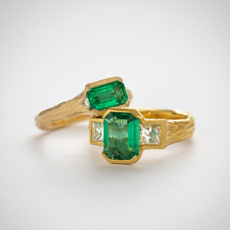 Emerald Engagement Rings