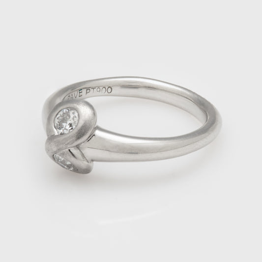 Eternity Symbol Diamond Ring