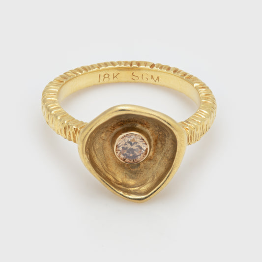 Abstract Flower Ring