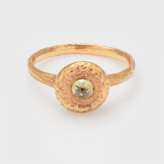 Yellow Diamond Ring
