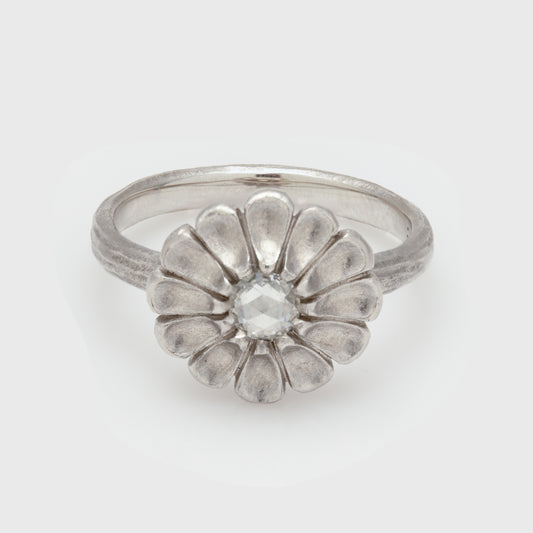 Flower Diamond Ring