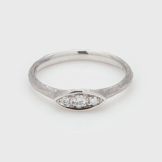 Three Stone Diamond Ring