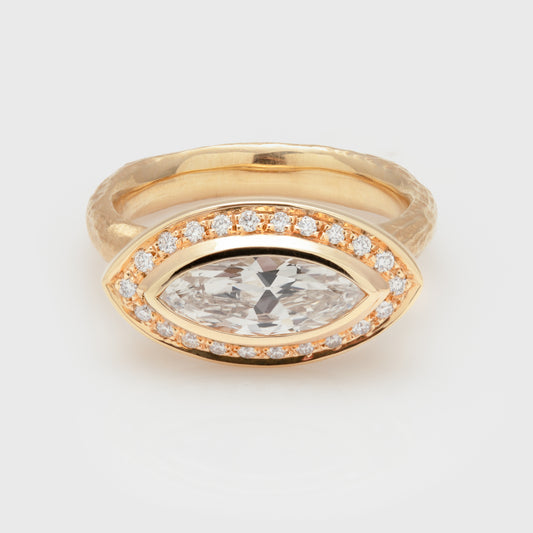 Marquise Cut Diamond Ring