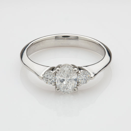 Three Stone Diamond Ring