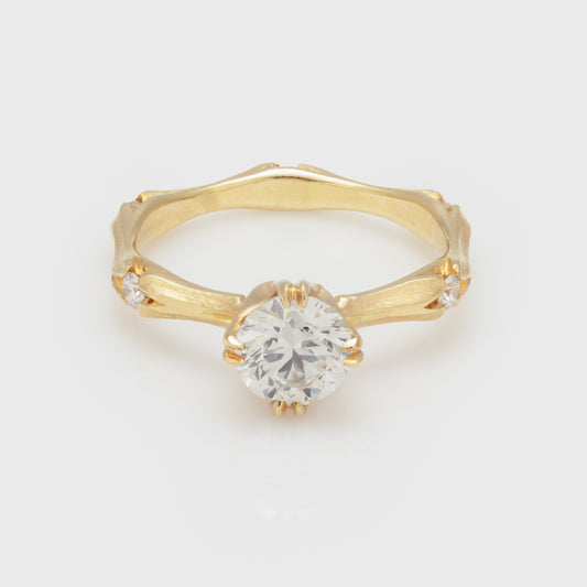 "Athena" Solitaire Diamond Ring