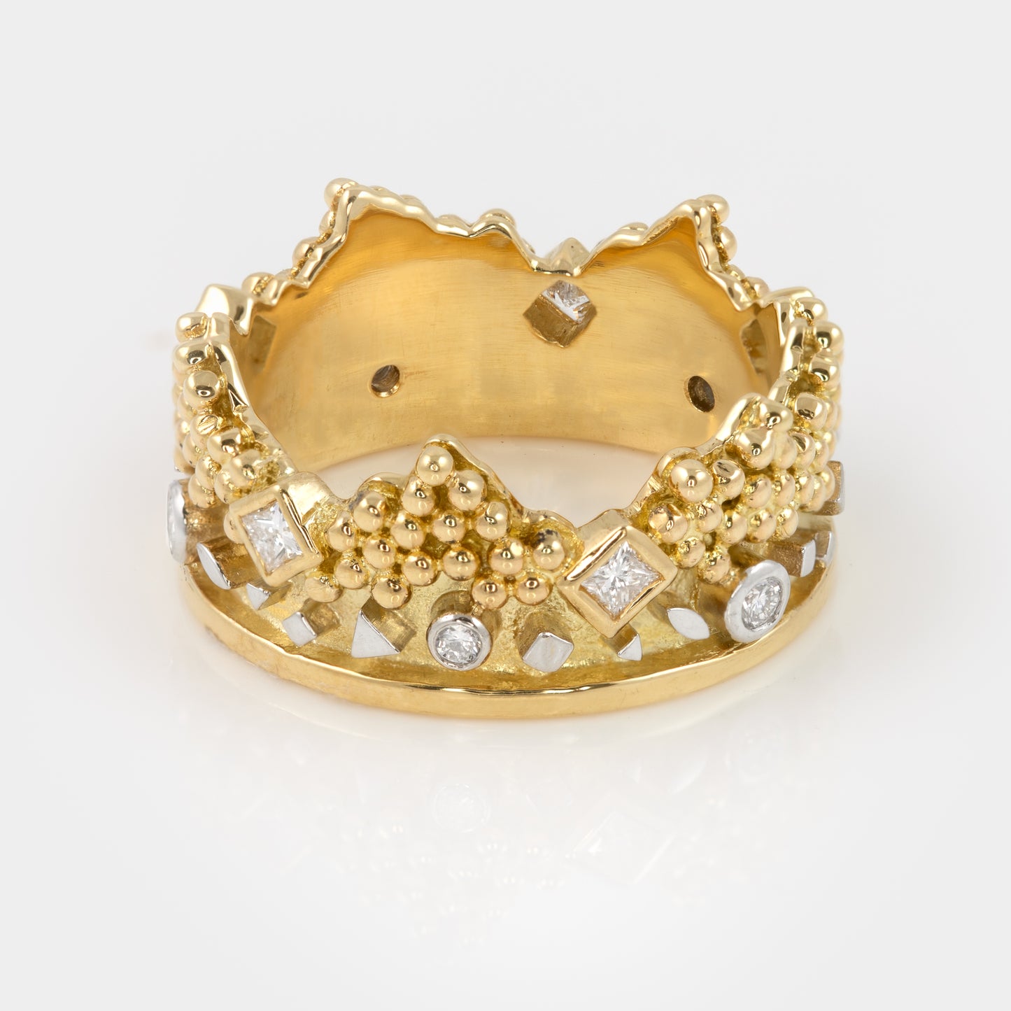 "Crown" Diamond Ring