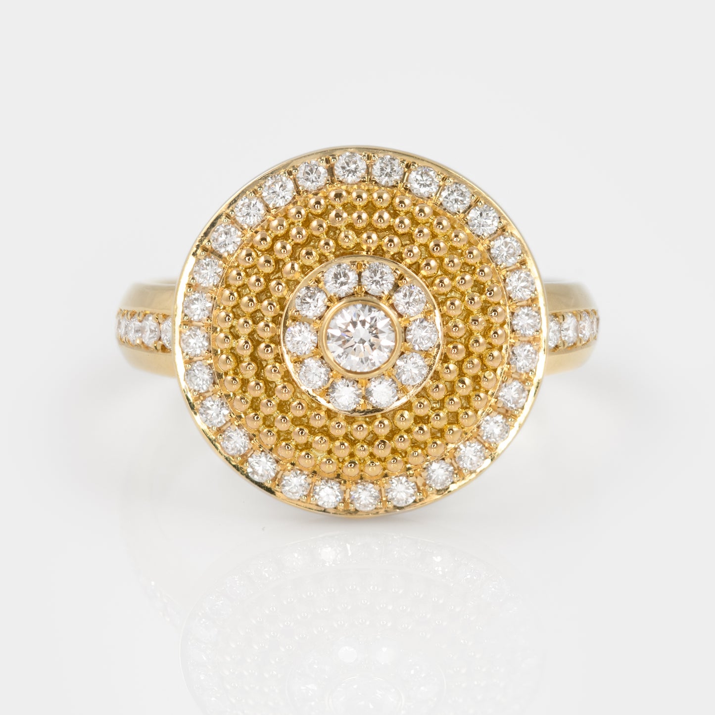 "Circle of Light" Diamond Ring