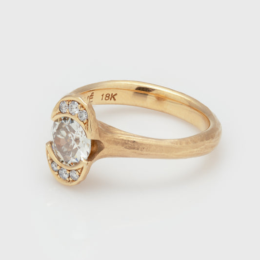 Old European-cut Diamond Ring