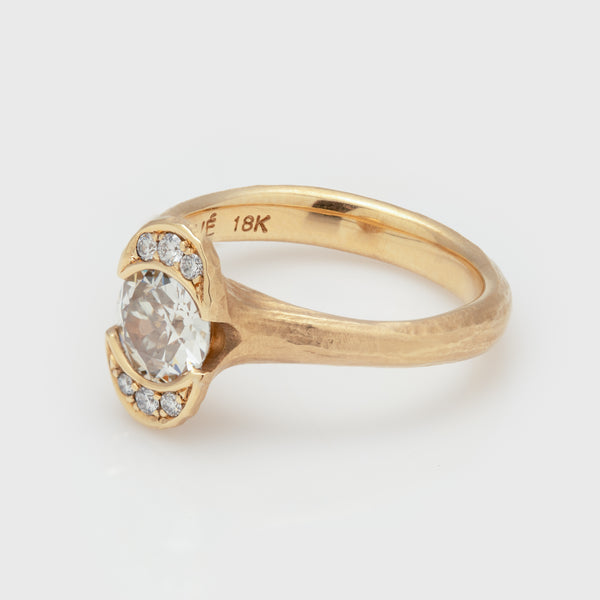Old European-cut Diamond Ring
