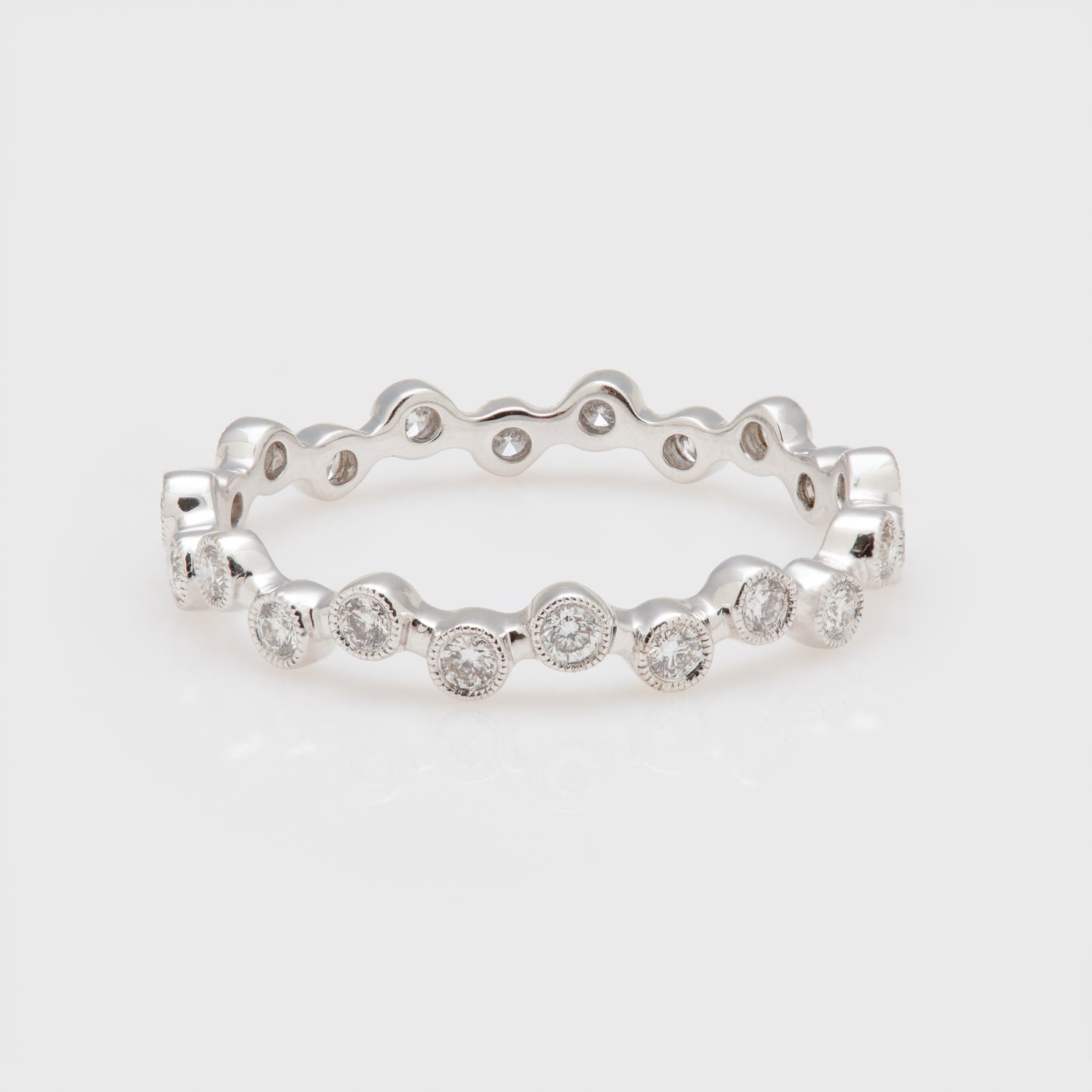 Diamond Bubble Eternity Band