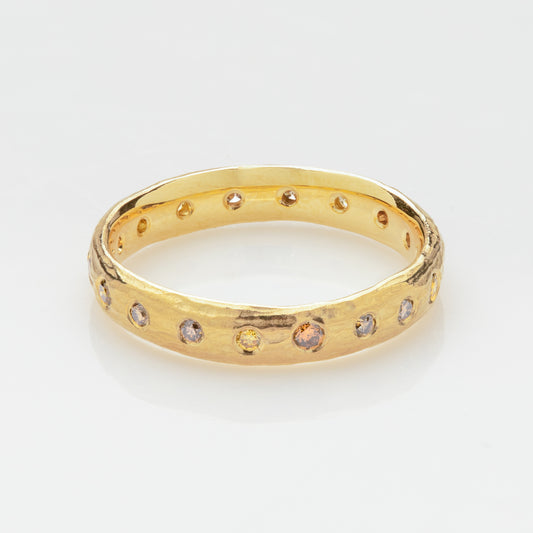 Multicolor Diamond Band
