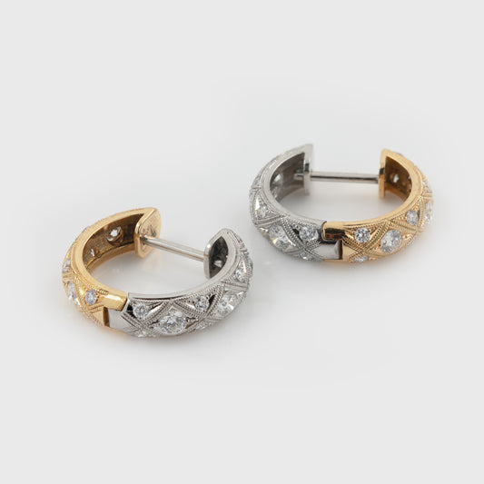 Serpentis Huggie Earrings