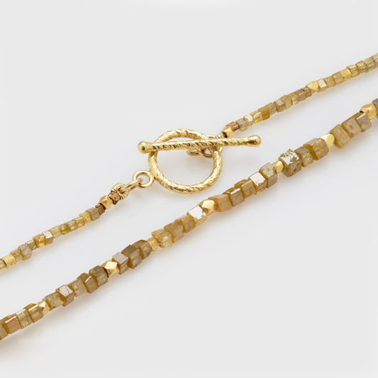 Yellow Diamond Necklace