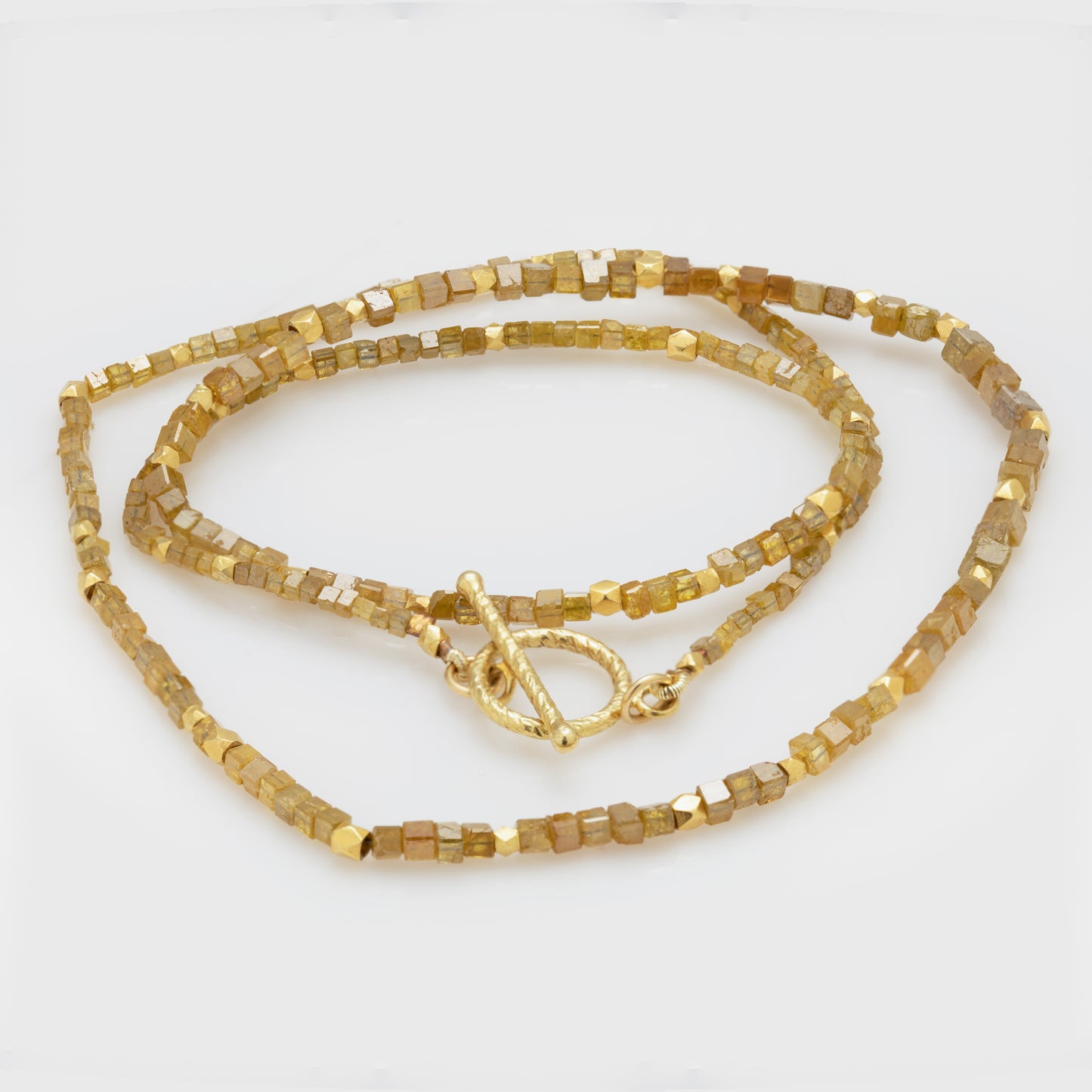 Yellow Diamond Necklace