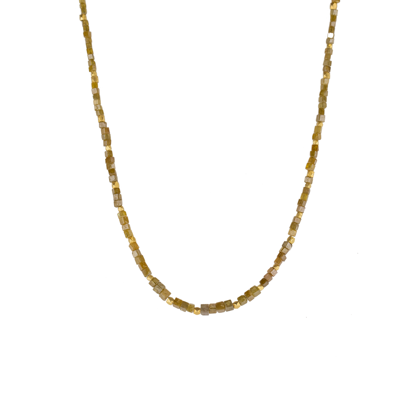 Yellow Diamond Necklace