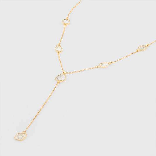 Diamond Slice Necklace