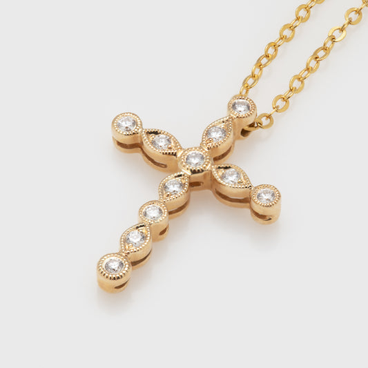 Diamond Cross Necklace