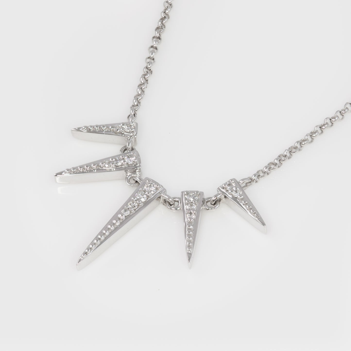 Diamond Spike Necklace