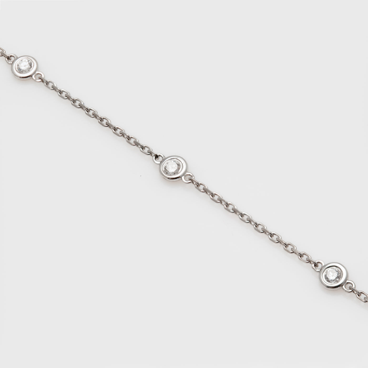 White Gold Diamond Bracelet