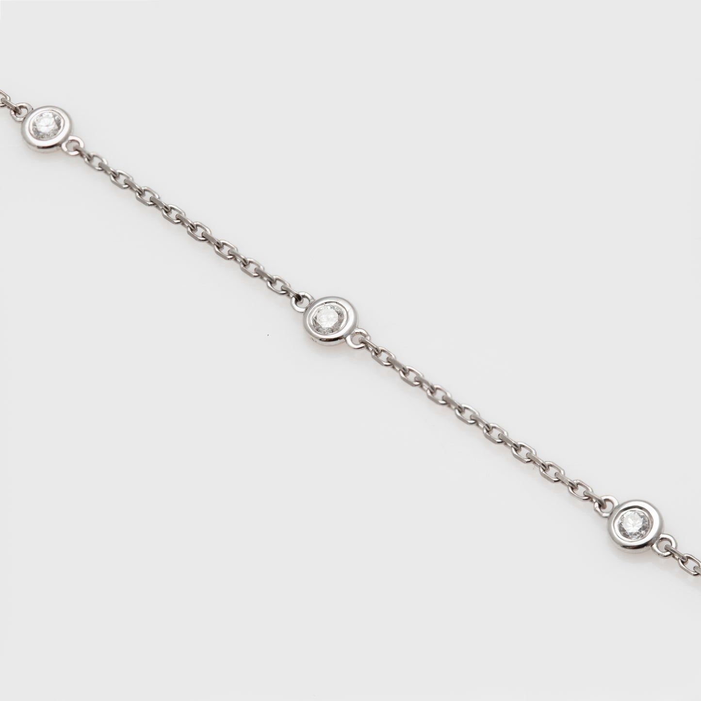 White Gold Diamond Bracelet