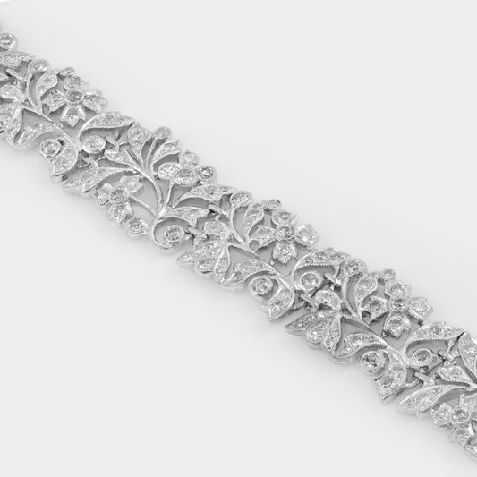Floral Tennis bracelet