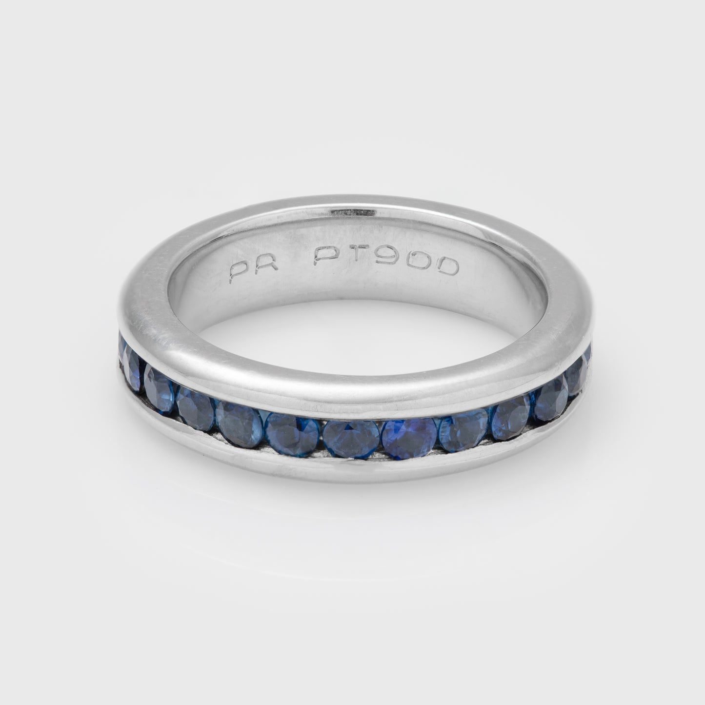 Blue Sapphire Eternity Ring