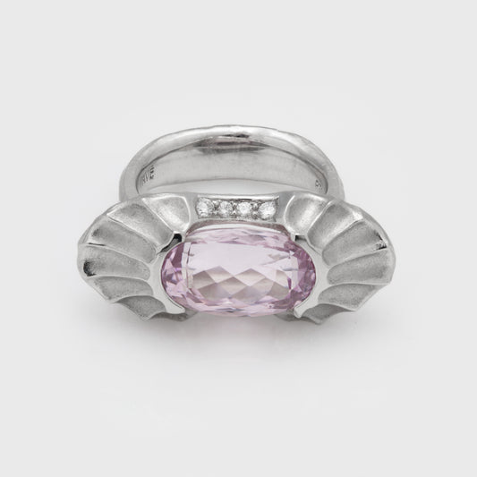 Kunzite Ring