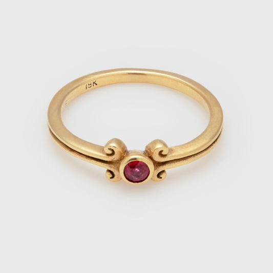 Dainty Ruby Ring