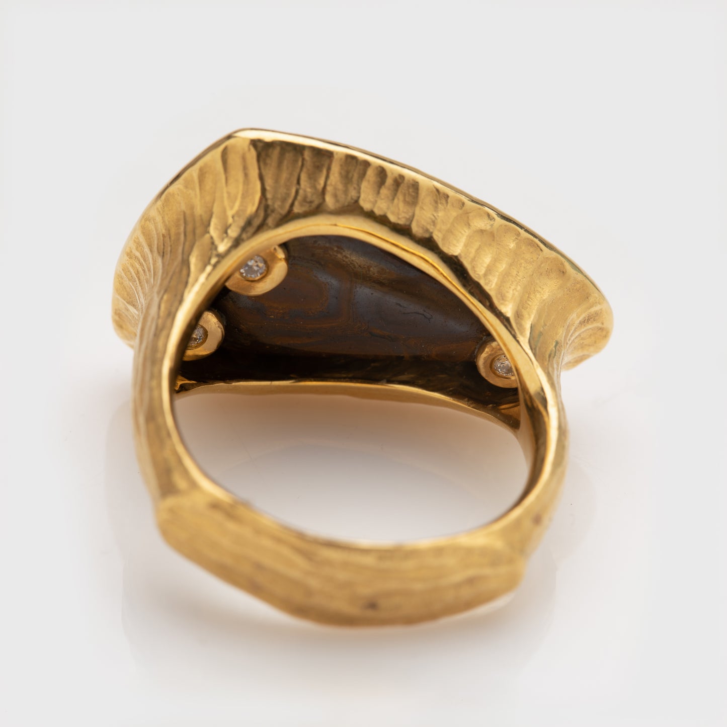 "Sail Away" Boulder Opal Ring