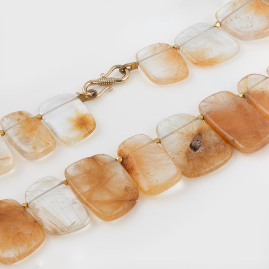 Rutilated Quartz Necklace