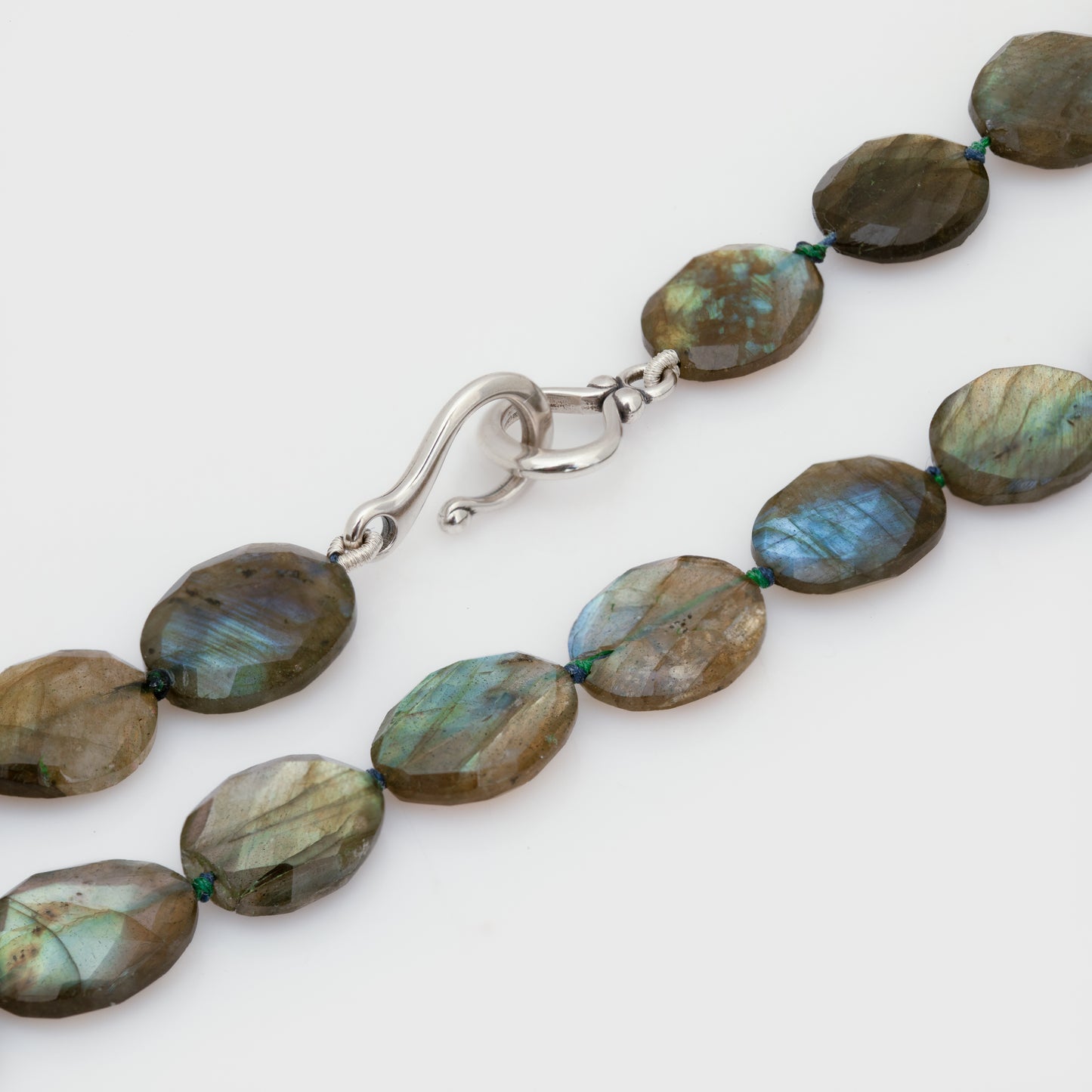 Knotted Labradorite Necklace