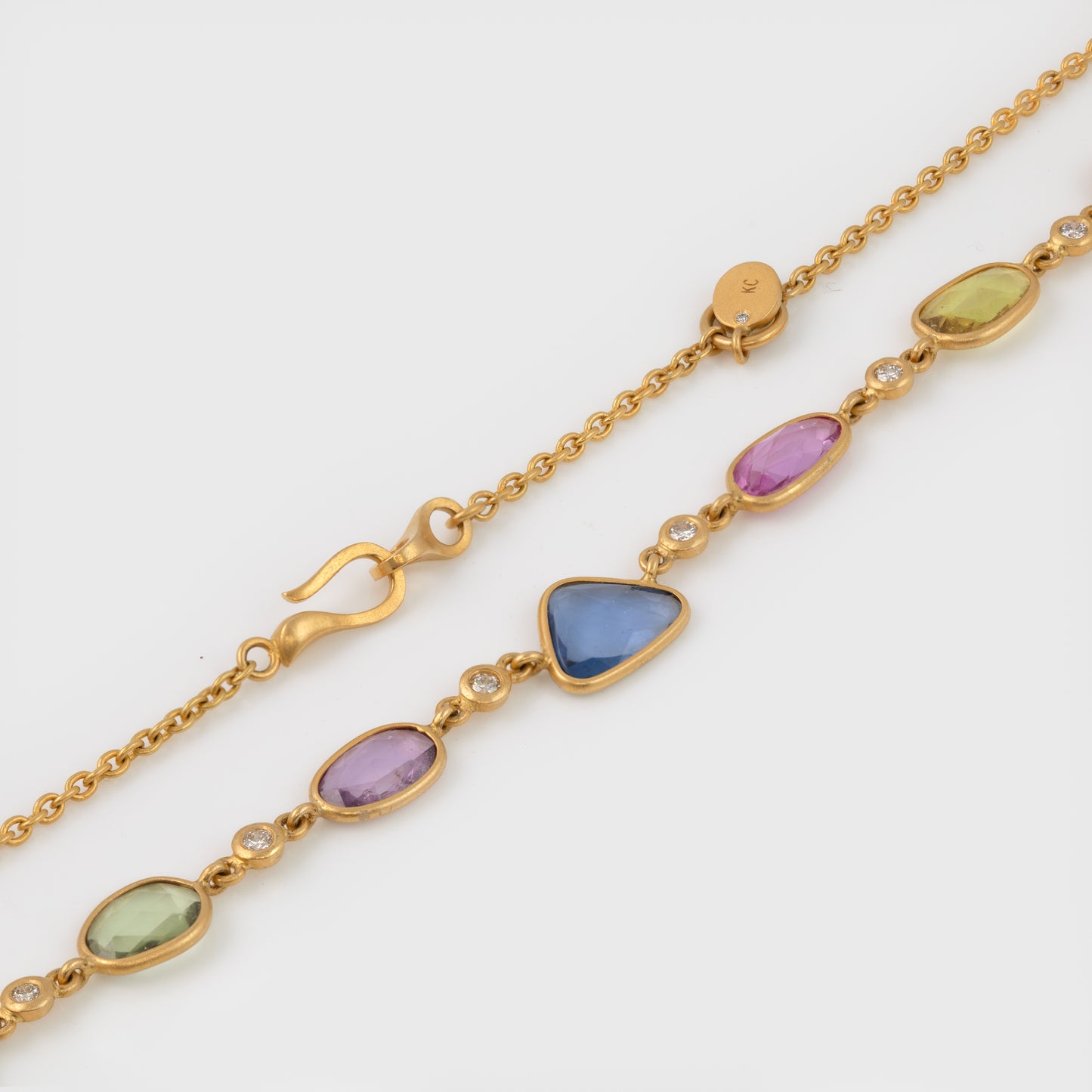 Multicolor Sapphire Necklace