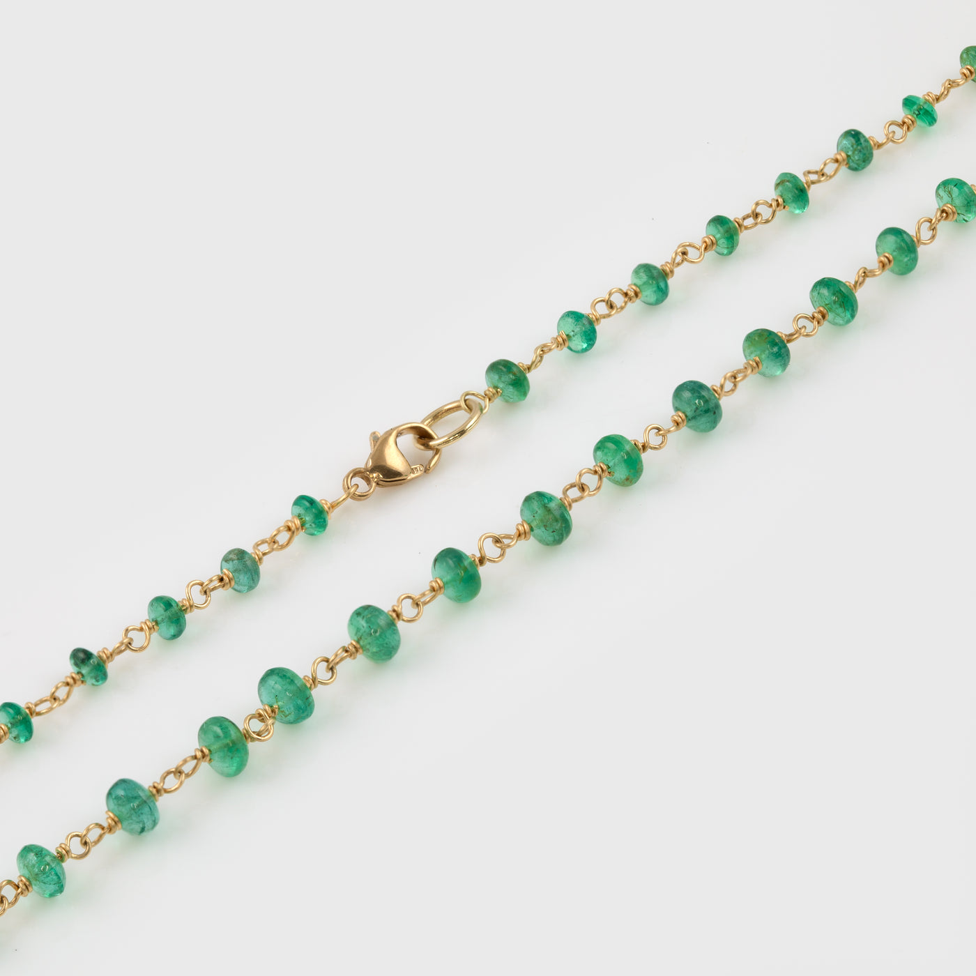 Emerald Bead Necklace