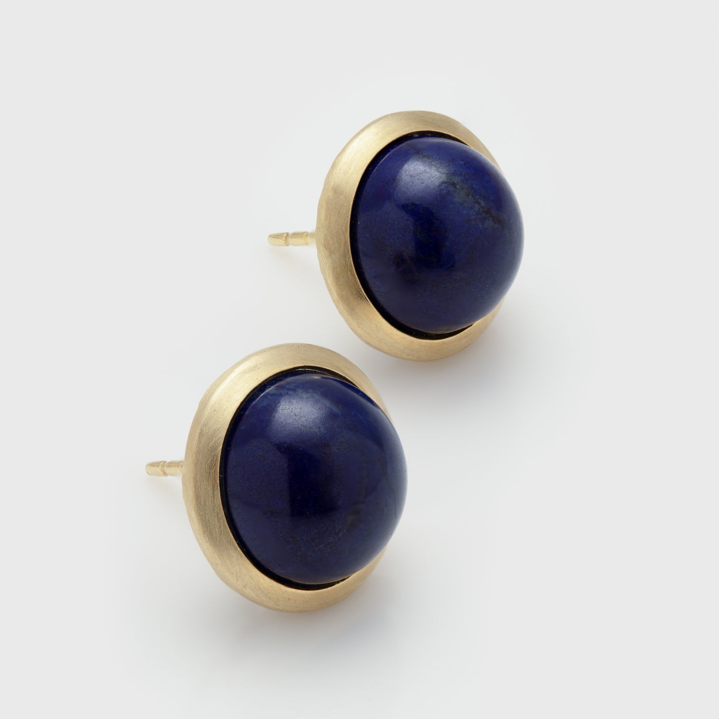 Lapis Lazuli Stud Earrings