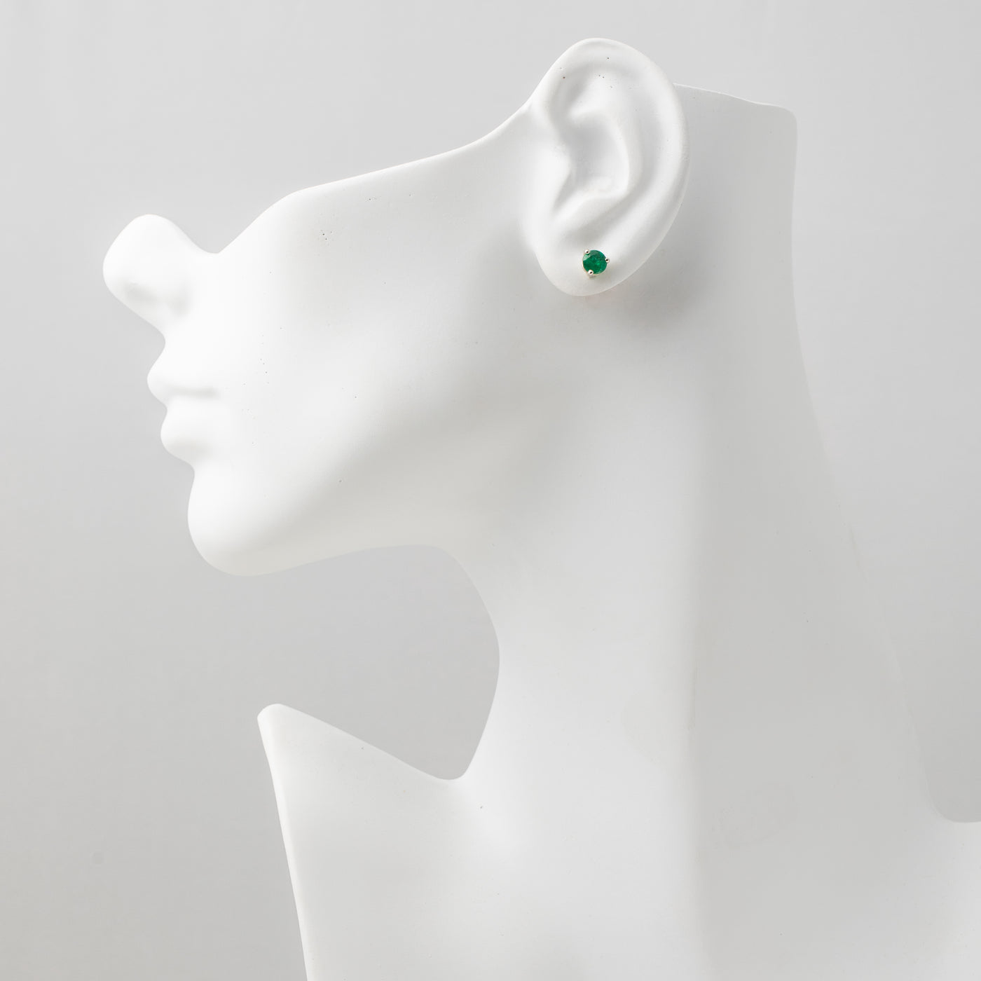 Emerald Stud Earrings