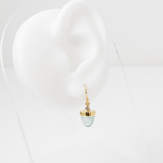 Aquamarine Drop Earrings