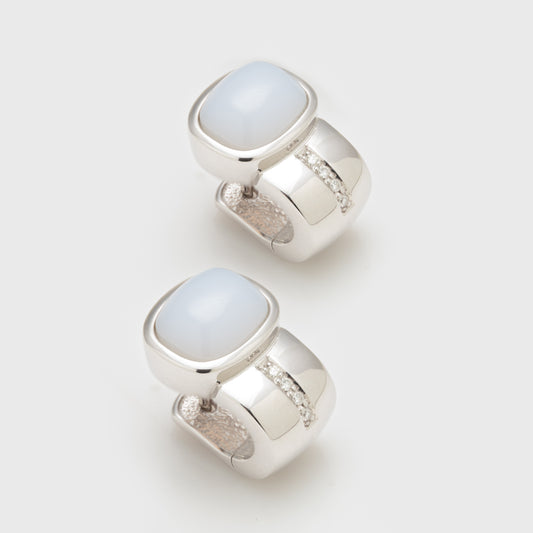 Chalcedony Earrings