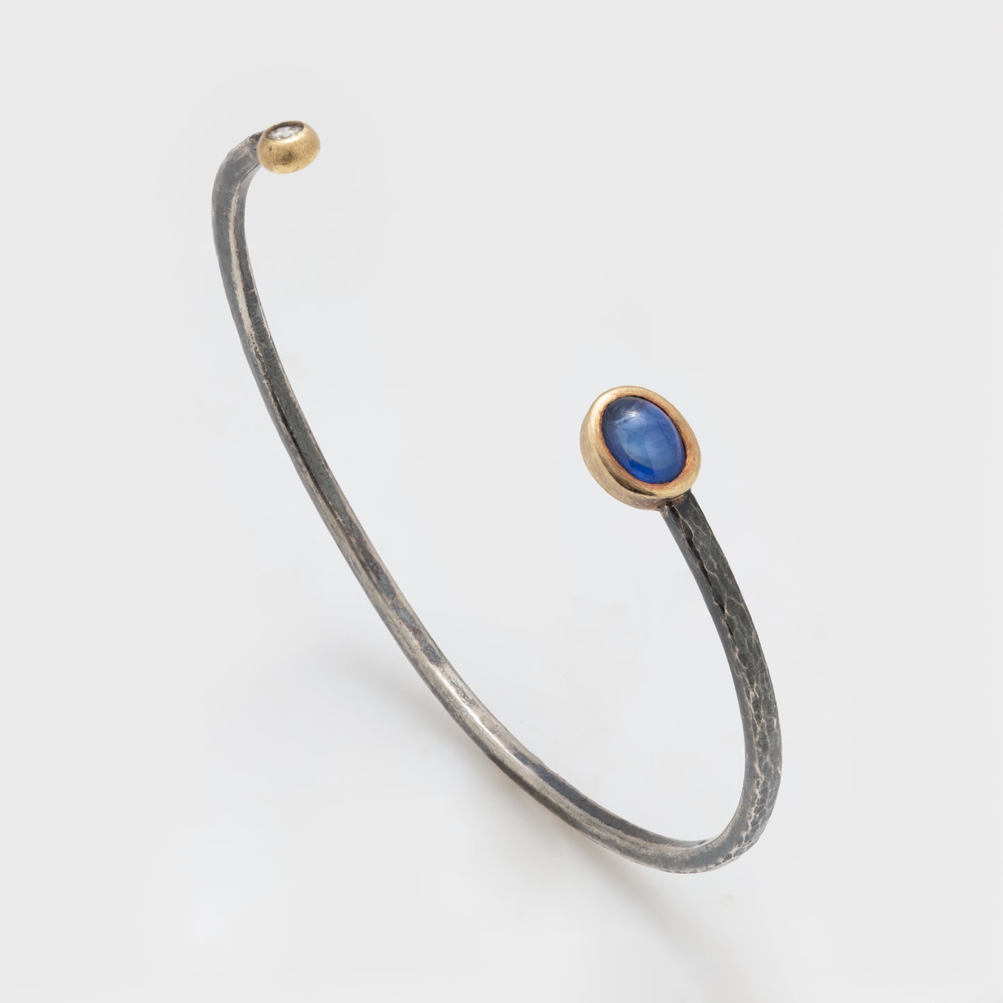 Blue Sapphire Cuff Bracelet