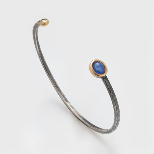 Blue Sapphire Cuff Bracelet