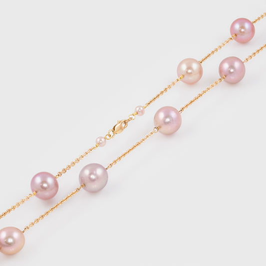 Pink Freshwater Pearl Necklace