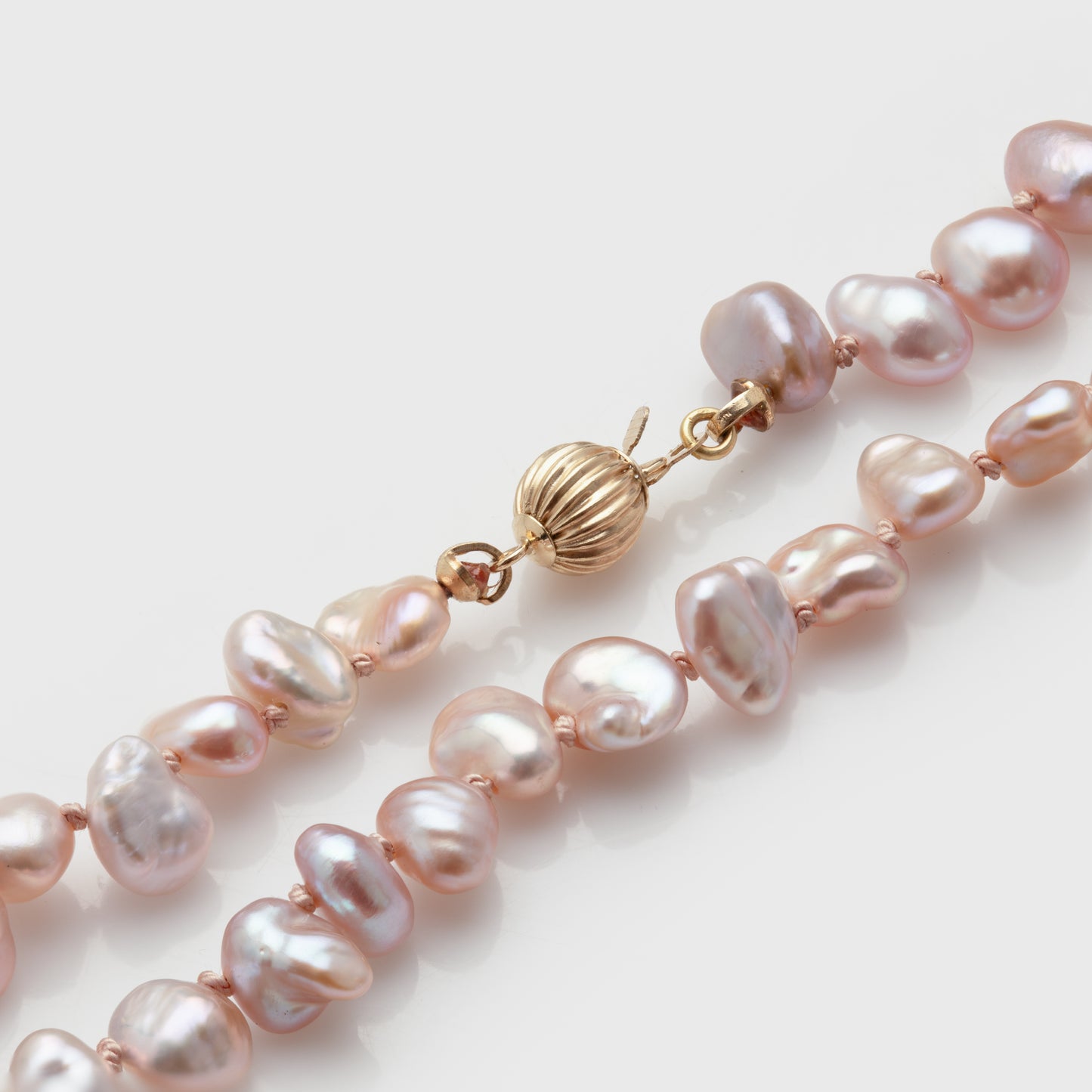Pink Freshwater Keishi Pearl Necklace