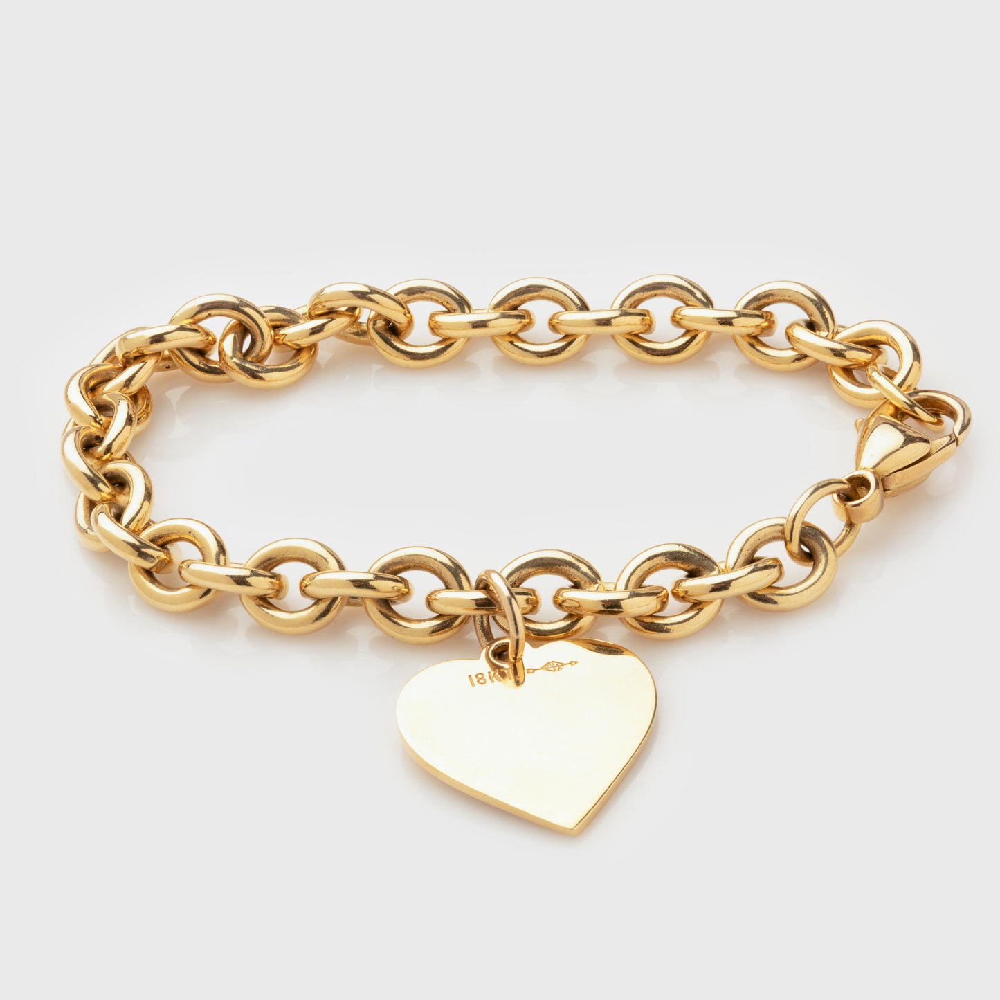 Gold Heart Bracelet