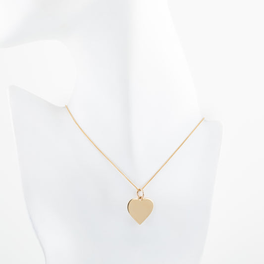 Gold Heart Charm