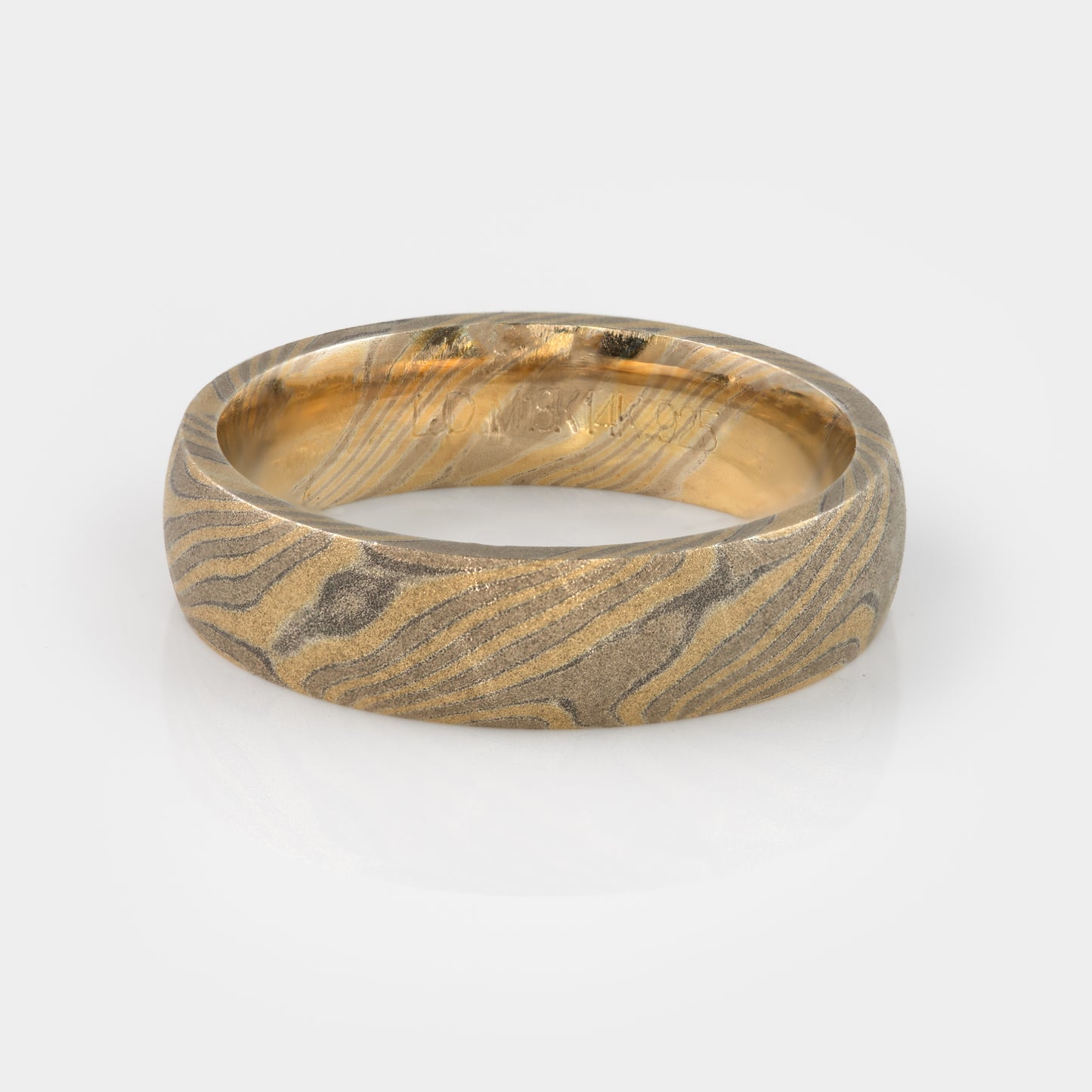 Mokume Gane Style Band