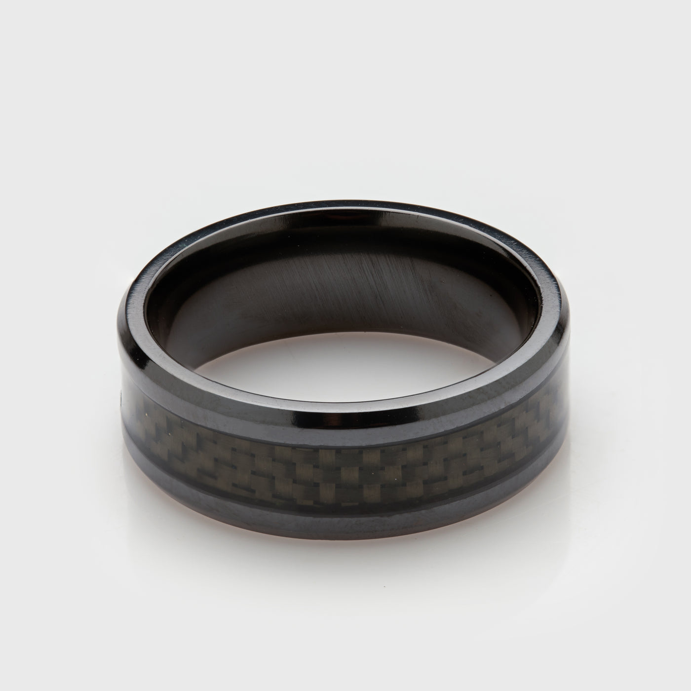 Titanium Checkerboard Band