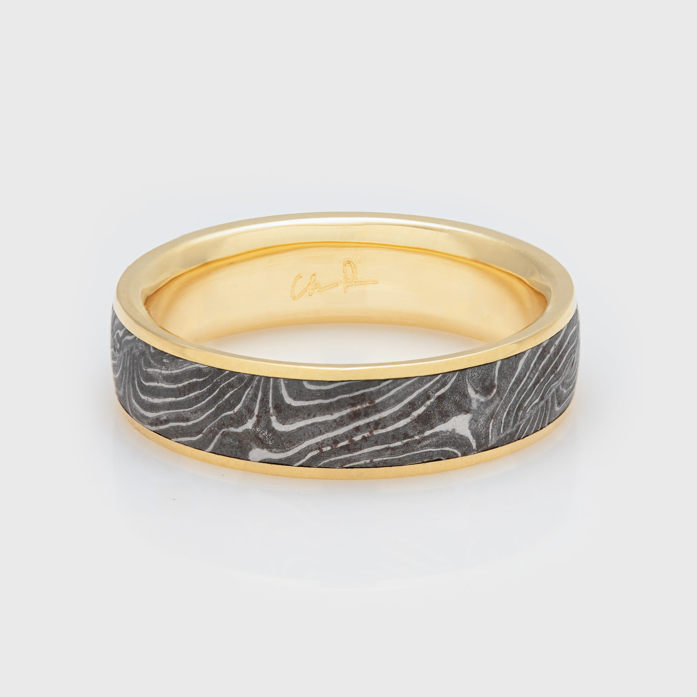 Damascus Gold Band