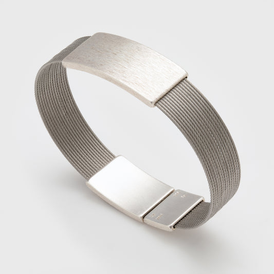 Silver & Steel Bracelet