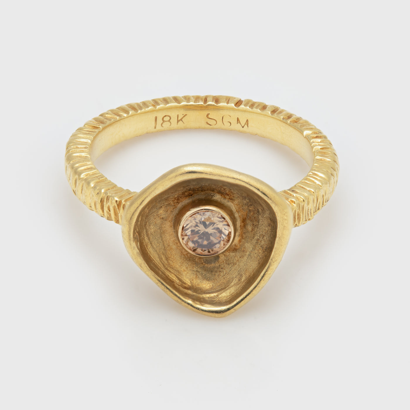 Abstract Flower Ring