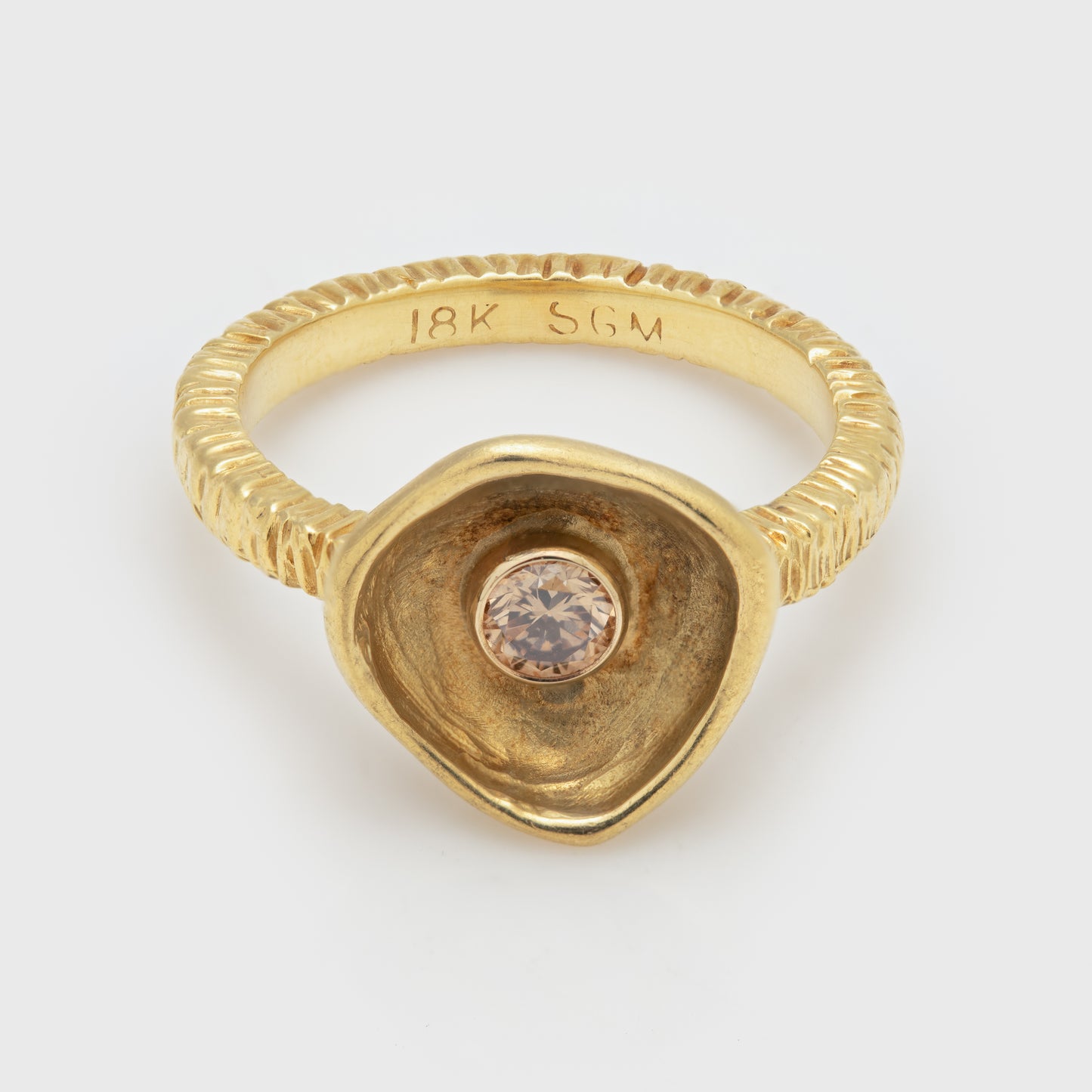 Abstract Flower Ring